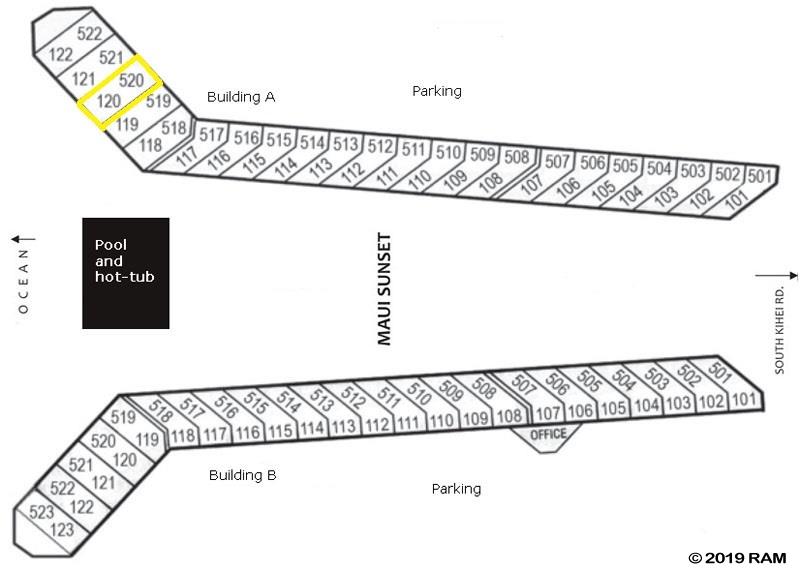 Maui Sunset condo # A220, Kihei, Hawaii - photo 3 of 30