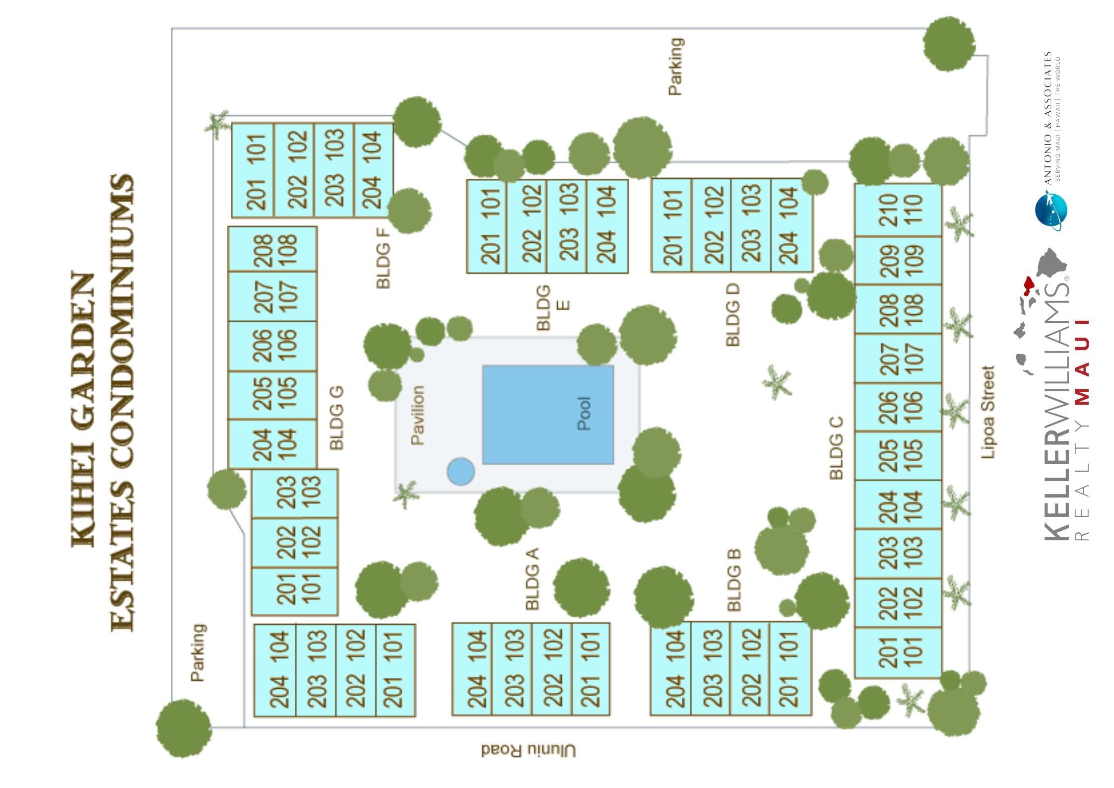 Kihei Garden Estates condo # F203, Kihei, Hawaii - photo 41 of 47