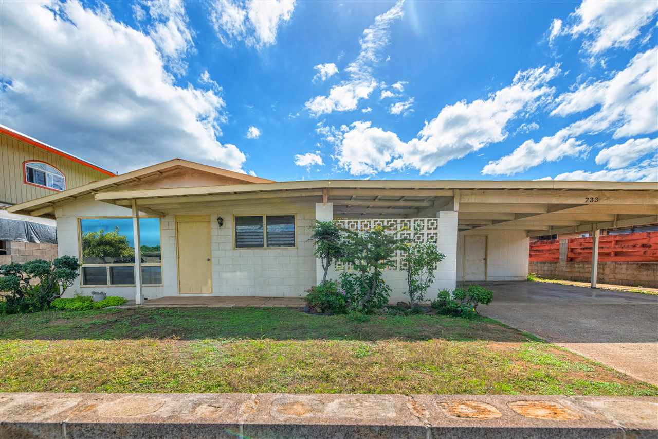 233 MOKAPU St , Kahului, Hi 96732