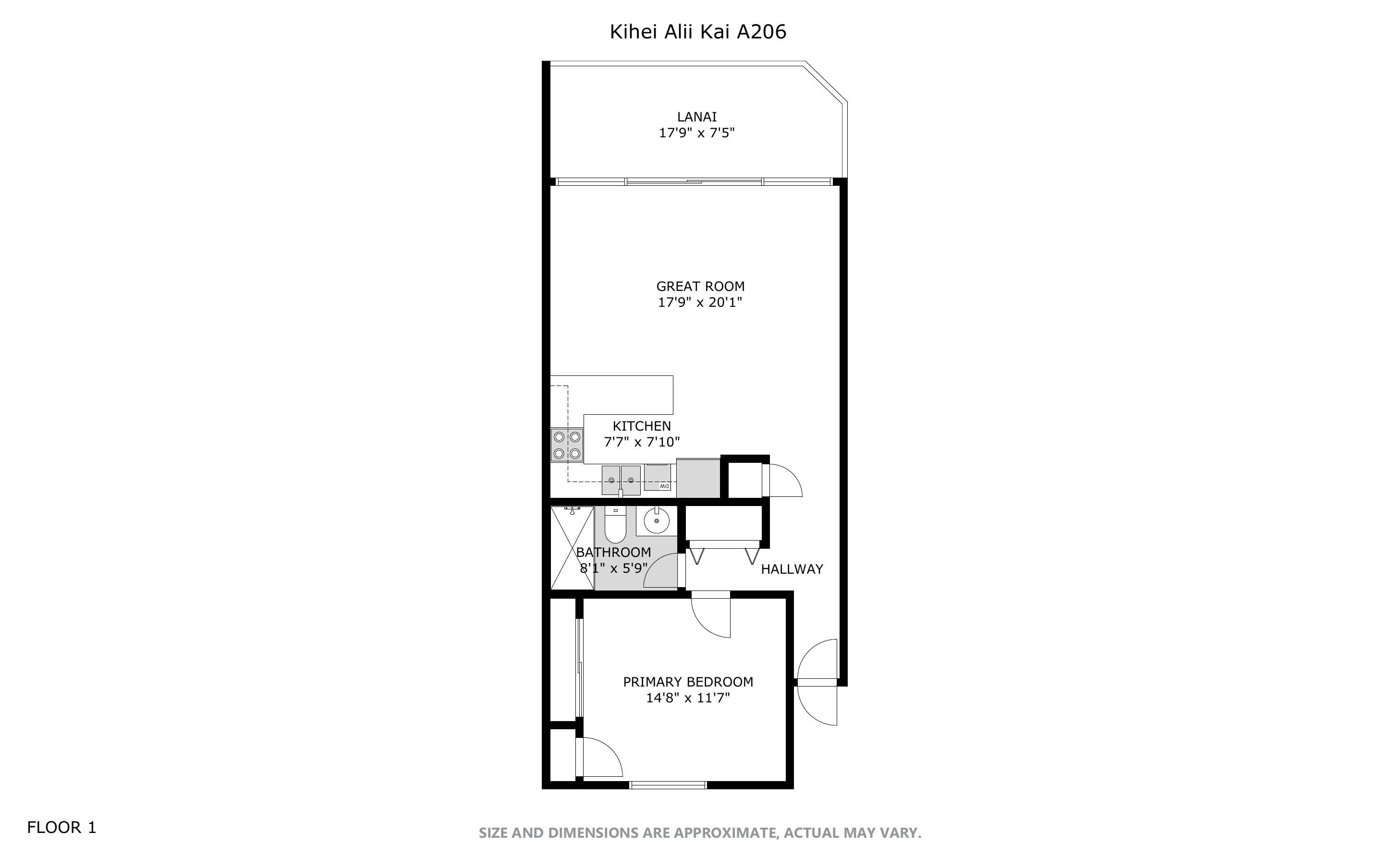 Kihei Alii Kai condo # A206, Kihei, Hawaii - photo 18 of 46