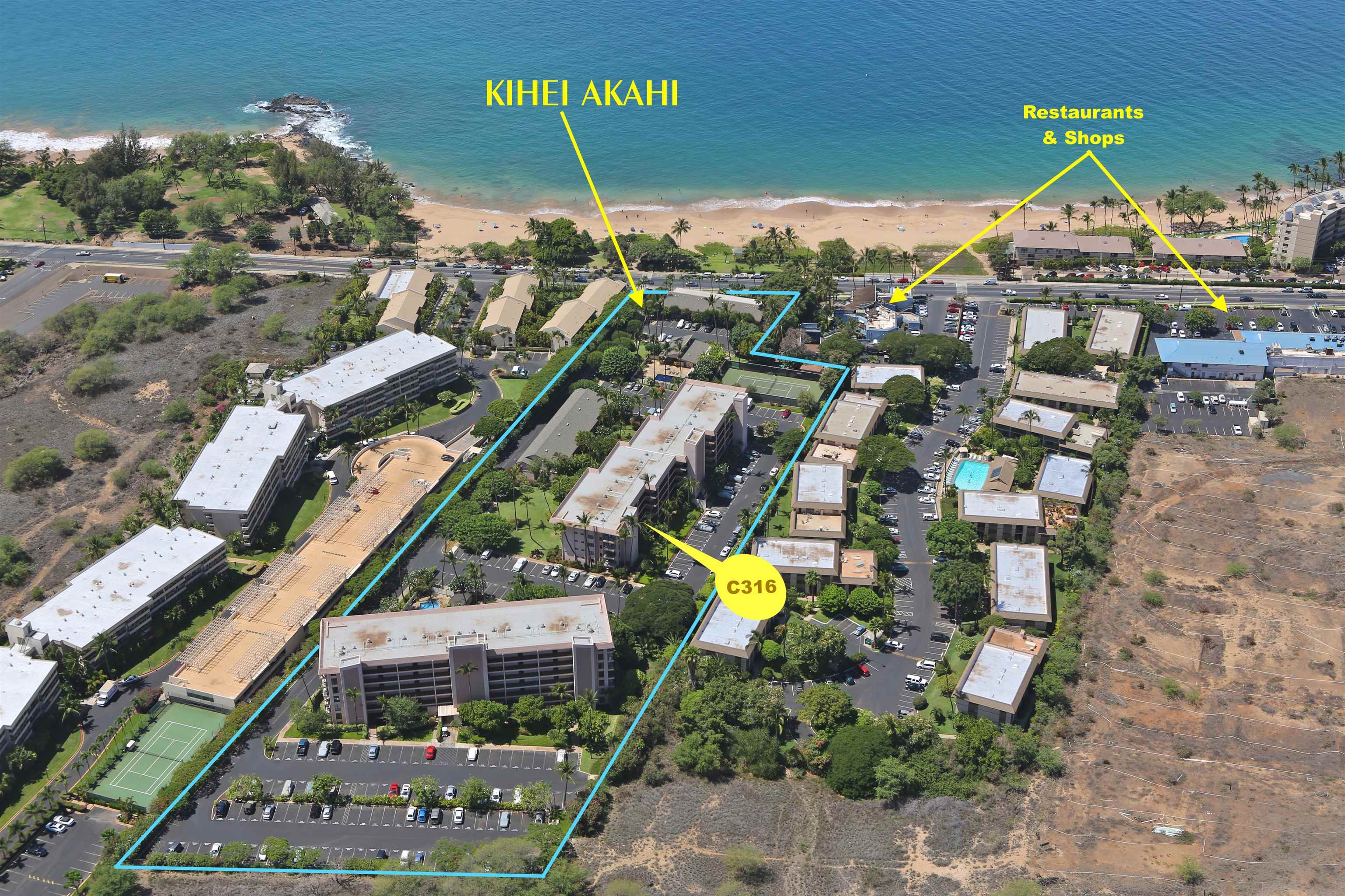 Kihei Akahi condo # C316, Kihei, Hawaii - photo 29 of 30