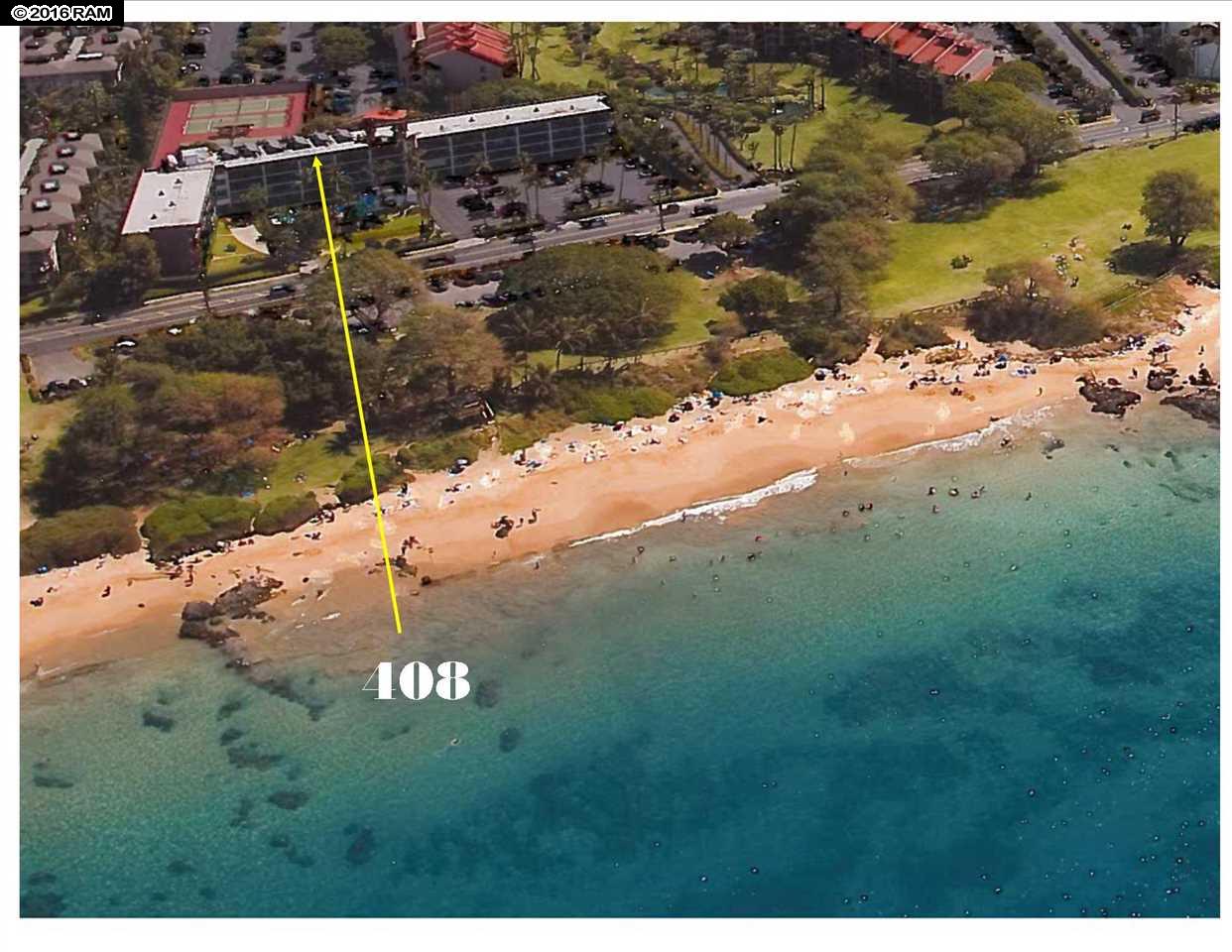 Maui Parkshore 408, 2653 S Kihei Rd, Kihei Kamaole Iii condo