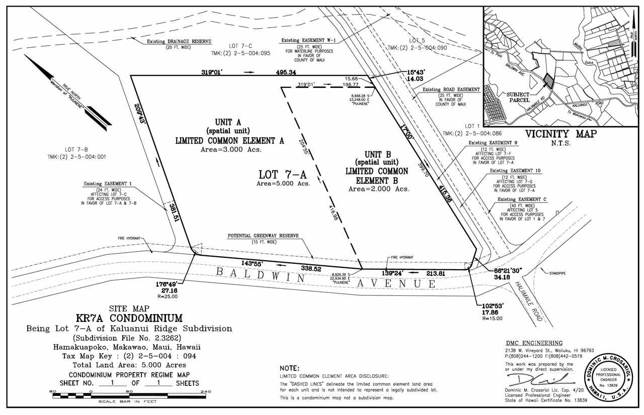 2759 Baldwin Ave Lot 7A, Unit A Makawao, Hi 96768 Hali�imaile Land Sold