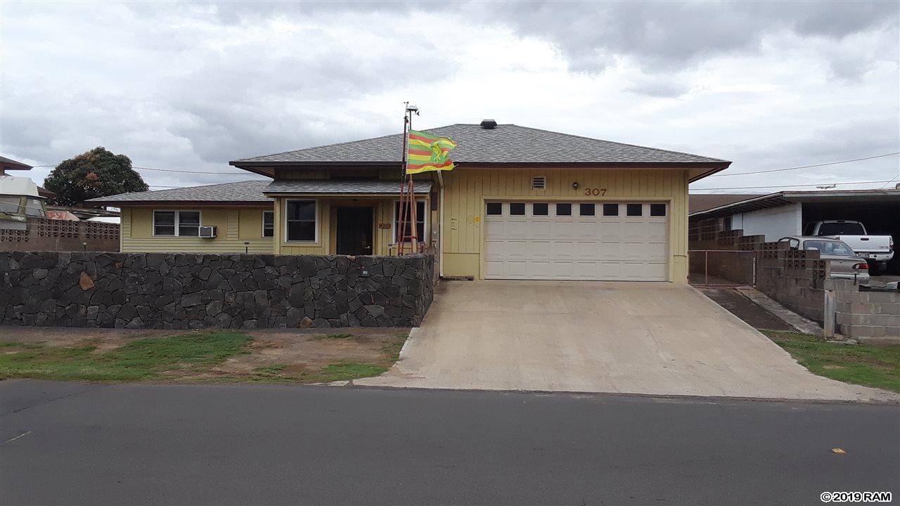 307 Molokai Hema St , Kahului Hawaii House for sale 3rd Increment Lot