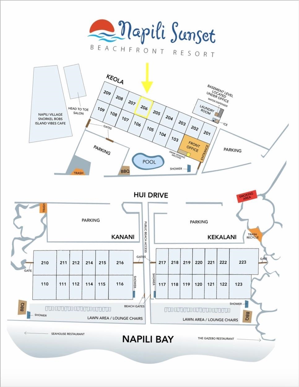 Napili Sunset condo # 206- Keola, Lahaina, Hawaii - photo 22 of 48