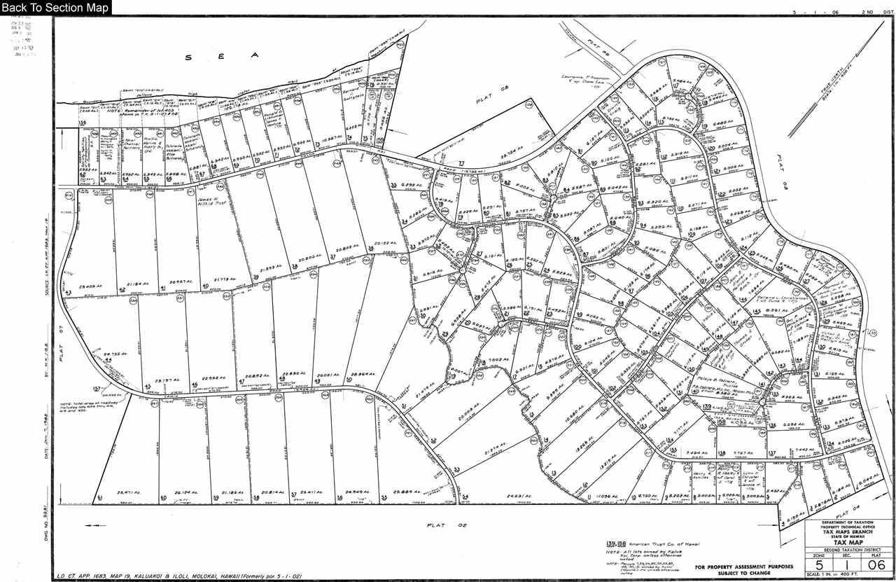 0 Noho Lio Rd Sales Map #73 Maunaloa, Hi vacant land for sale - photo 21 of 24